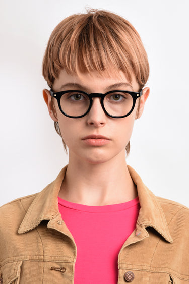 Premium Women Polaroid Eyeglasses: PLD D435 - Black - SpecSMART Eye Clinic (Front Face View)